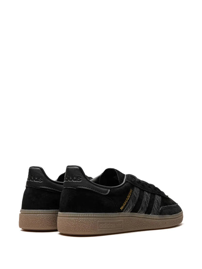 adidas X Maharishi Panelled Suede Sneakers — Black — Size US M 6 - US W 7.5 — Back View