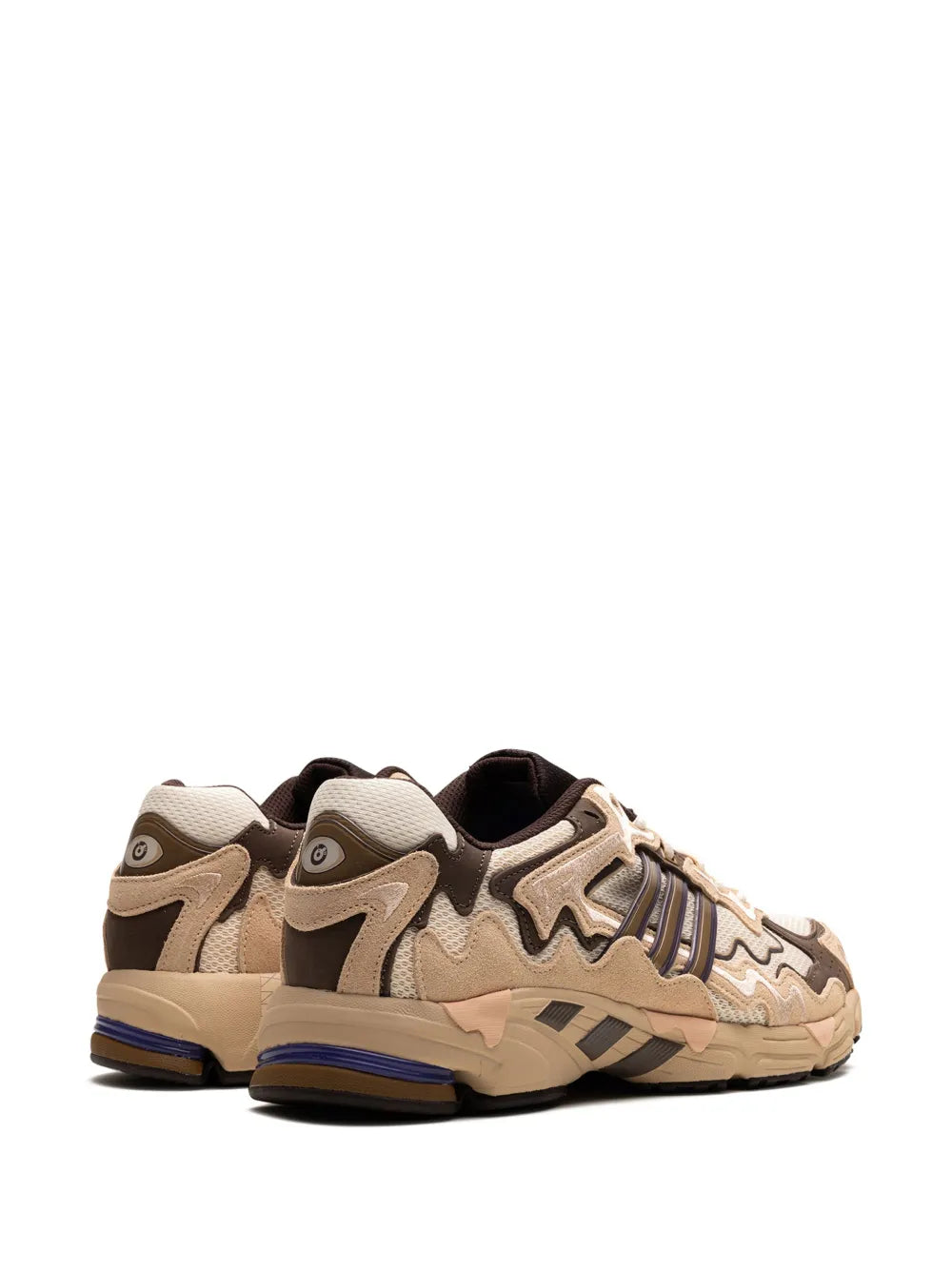 adidas X Bad Bunny Response Cl Ecru Tint Sneakers — Beige/Brown — Size US M 8 - US W 9.5 — Back View