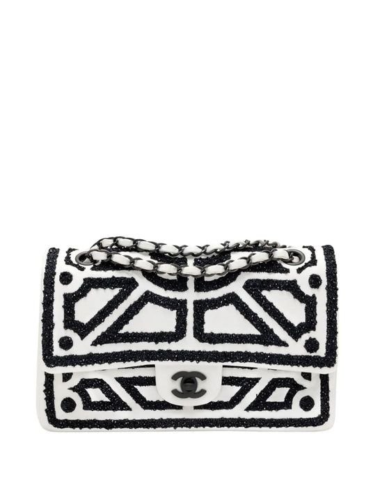 Chanel Pre Owned 2011 Medium Garden Of Versailles Double Flap Shoulder Bag — Same as shown — Size One Size — Front View