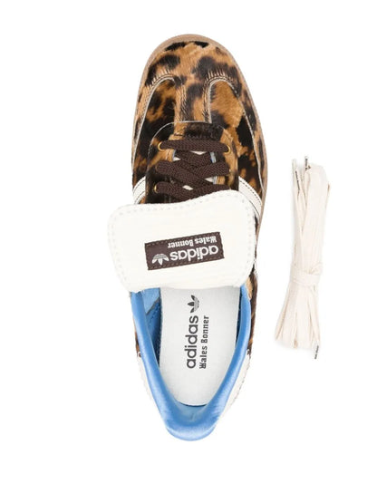 adidas X Wales Bonner Samba Sneakers — Dark Brown — Size US M 6 - US W 7.5 — Top View