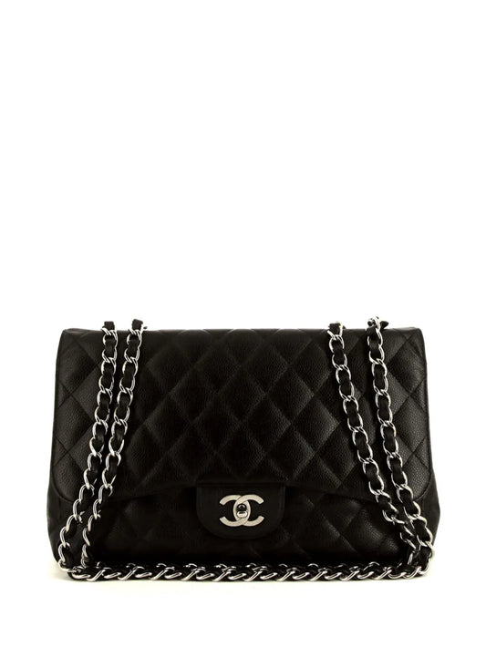 Chanel Pre Owned 2007 Jumbo Timeless Shoulder Bag — Same as shown — Size One Size — Front View