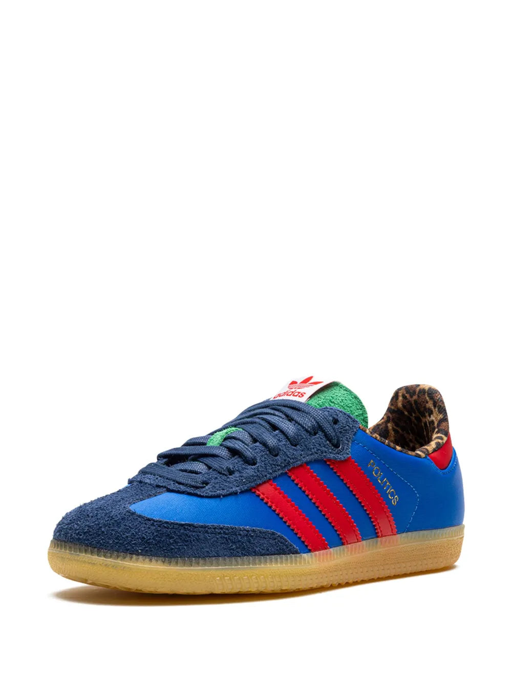 adidas X Sneaker Politics Samba Consortium Cup Sneakers — Royal Blue — Size US M 8 - US W 9.5 — Back View