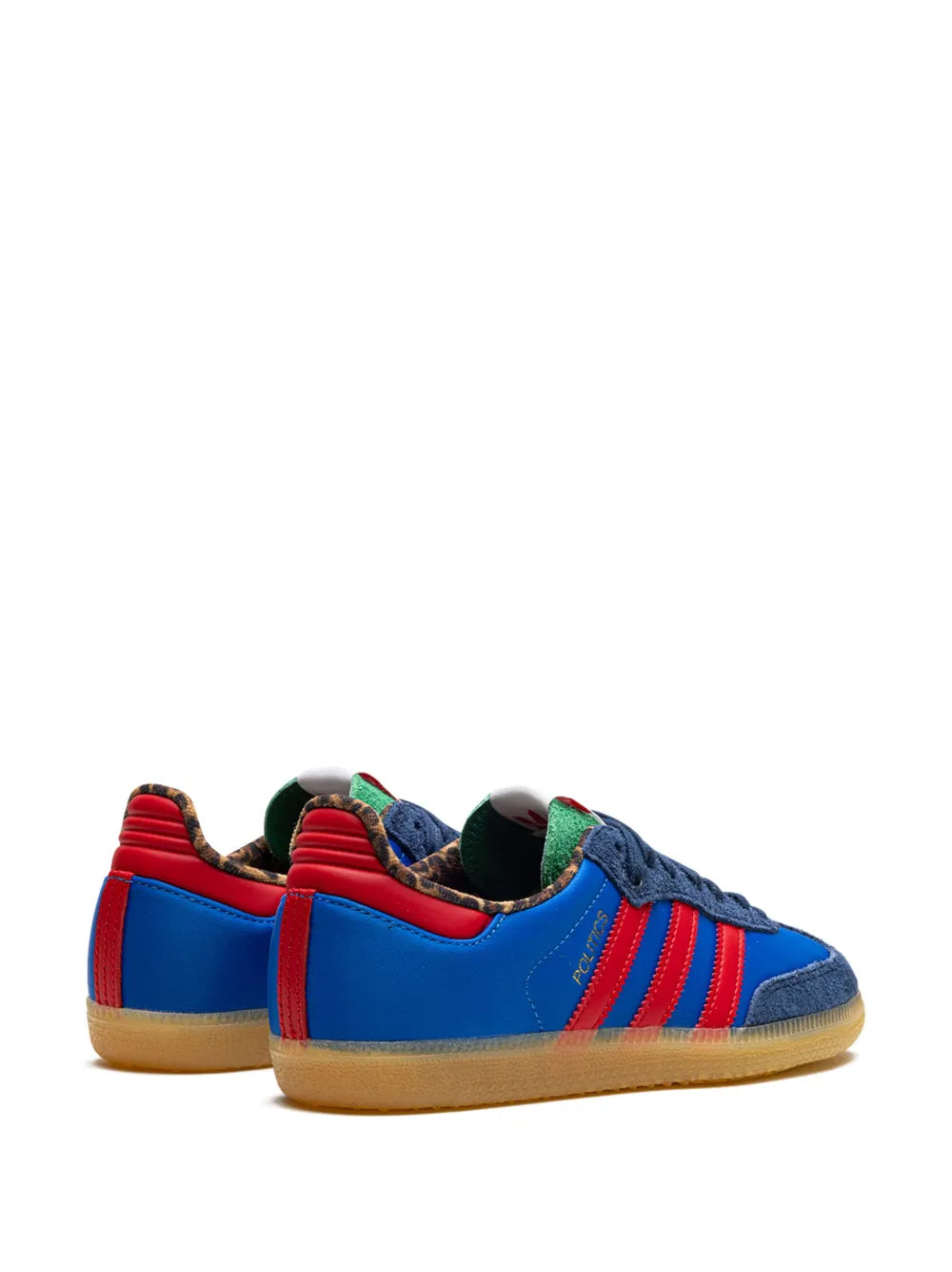 adidas X Sneaker Politics Samba Consortium Cup Sneakers — Royal Blue — Size US M 8 - US W 9.5 — Top View