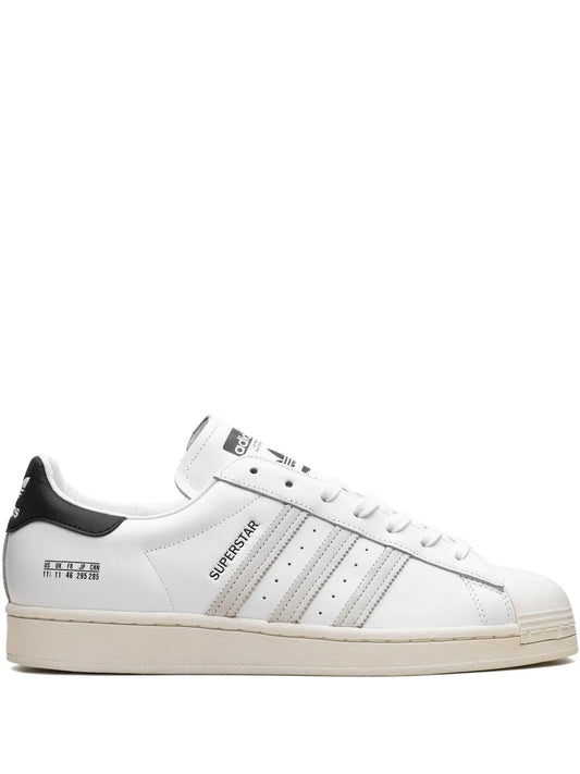 adidas Superstar Sneakers — White — Size US M 10.5 - US W 12 — Front View