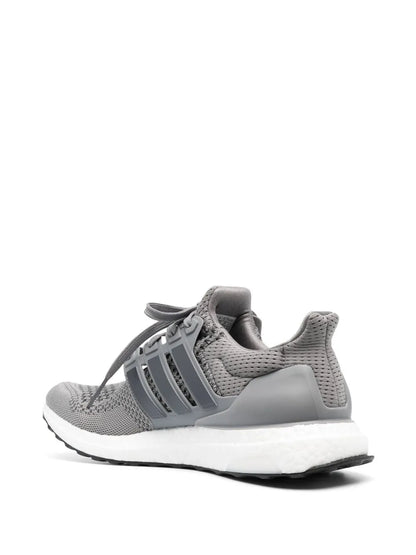 adidas Ultraboost Low-Top Sneakers — Grey/White — Size US M 5 - US W 6.5 — Back View