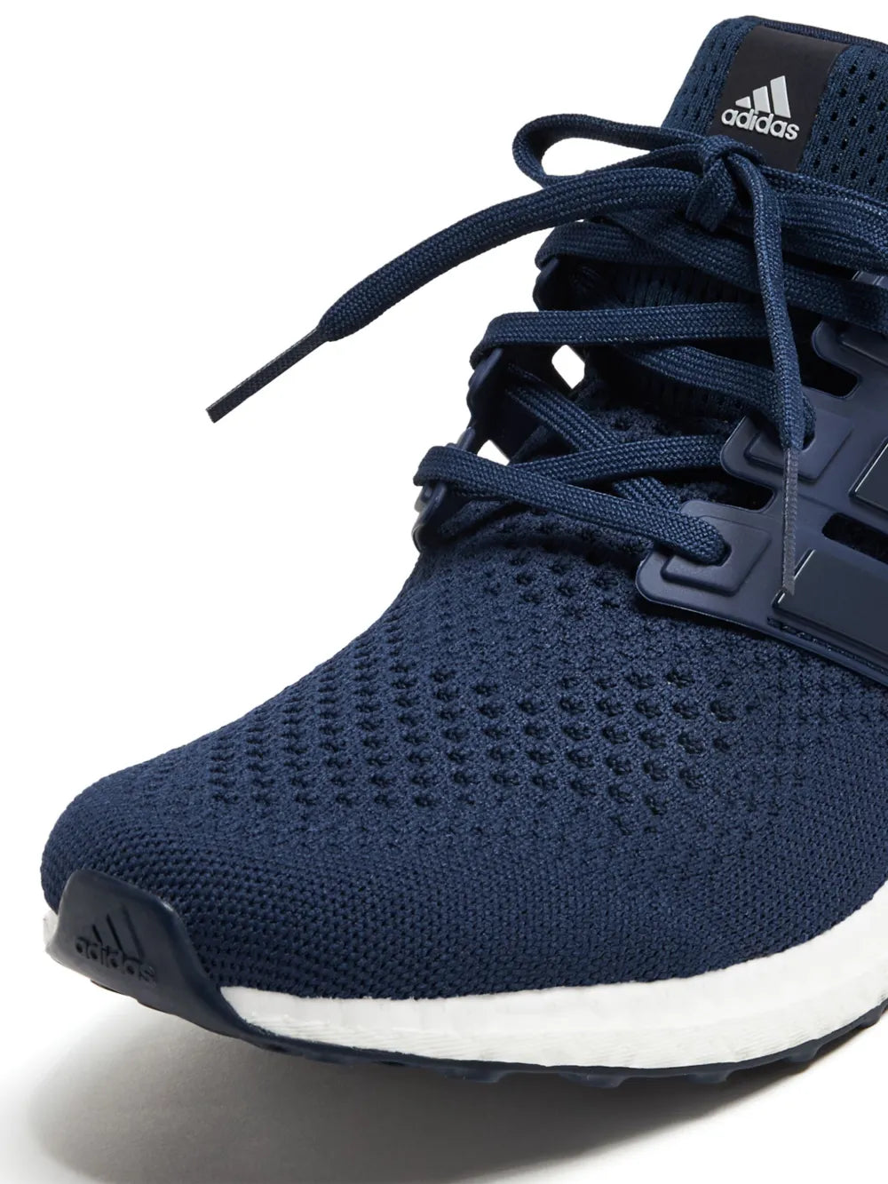 adidas Ultraboost 1.0 Lace-Up Sneakers — Midnight Blue — Size US M 5 - US W 6.5 — Top View