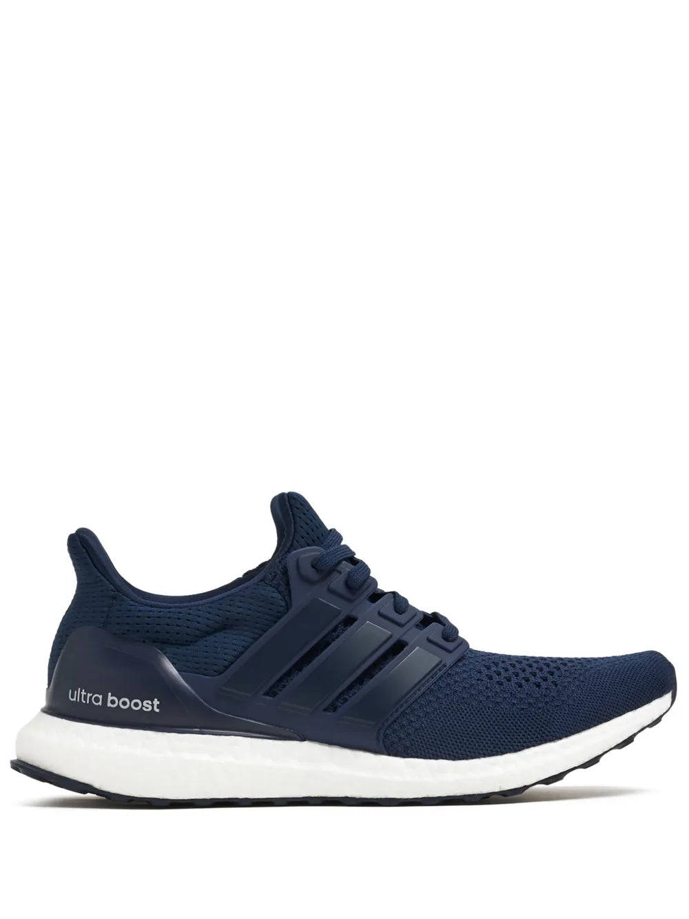 adidas Ultraboost 1.0 Lace-Up Sneakers — Midnight Blue — Size US M 5 - US W 6.5 — Front View