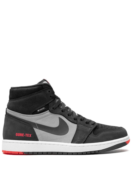 Air Jordan 1 Element Bred Sneakers — Black/Grey/Red — Size US M 6.5 - US W 8 — Front View