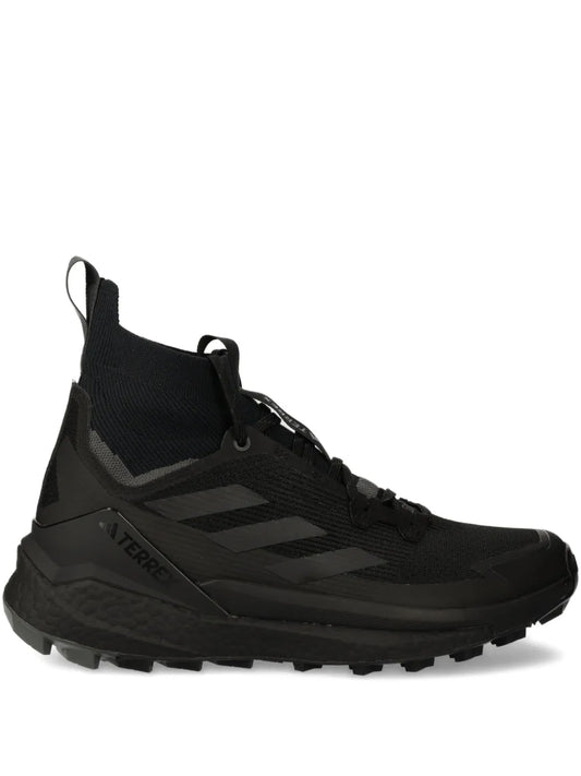 adidas Terrex High-Top Sneakers — Black — Size US M 9.5 - US W 11 — Front View