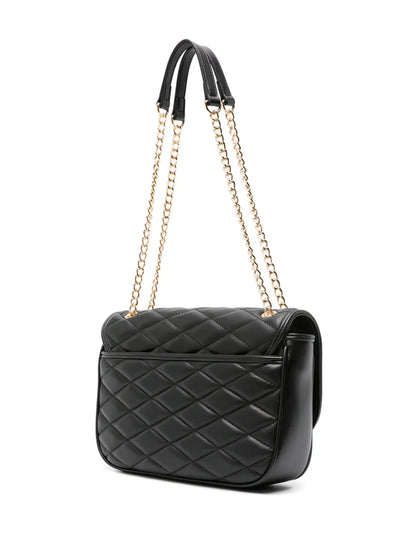 Love Moschino Logo Lettering Matelasse Shoulder Bag — Same as shown — Size One Size — Back View