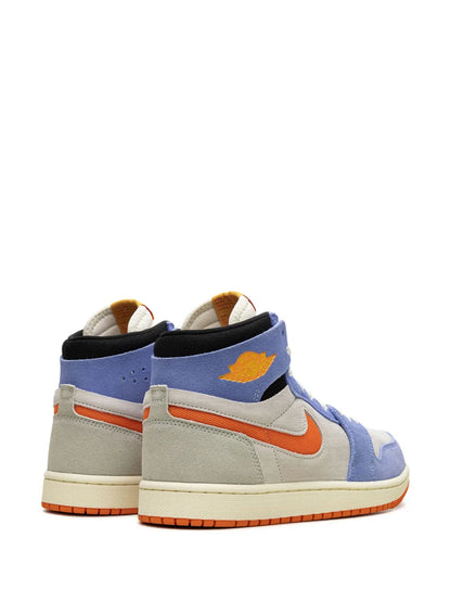 Air Jordan 1 Hi Zoom Comfort Royal Pulse Sneakers — Multicolour — Size US M 6.5 - US W 8 — Back View