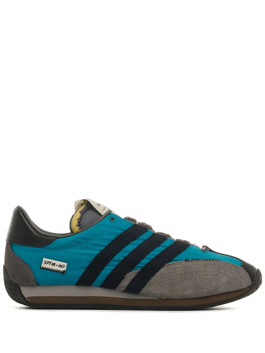 adidas X Song For The Mute Country Og Sneakers — Black/Multicolour — Size US M 9 - US W 10.5 — Front View