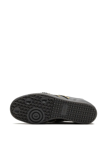 adidas X Wales Bonner Samba  Studded Pack - Black Sneakers — Black — Size US M 9 - US W 10.5 — Top View
