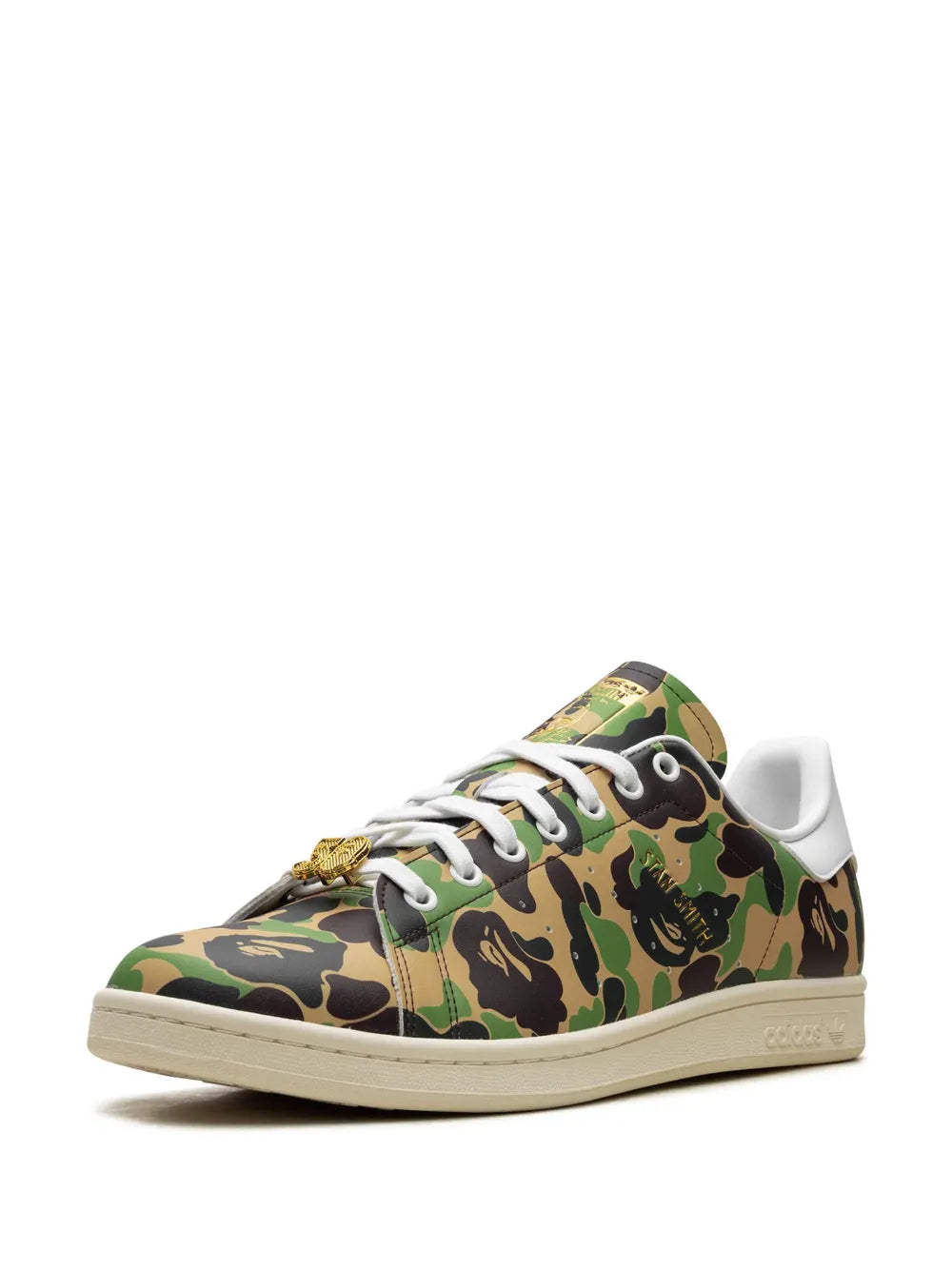 adidas Stan Smith A Bathing Ape - Abc Camo Sneakers — Multicolour — Size US M 8 - US W 9.5 — Top View