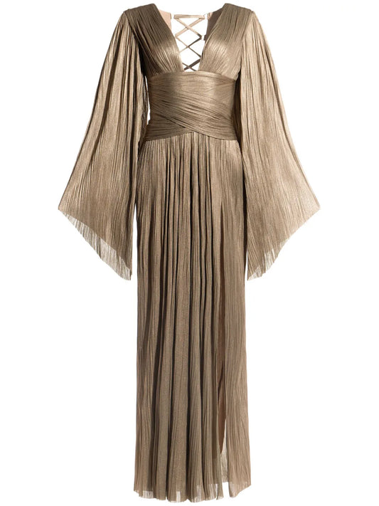 Maria Lucia Hohan Alana Column Dress — Same as shown — Size XS — Front View