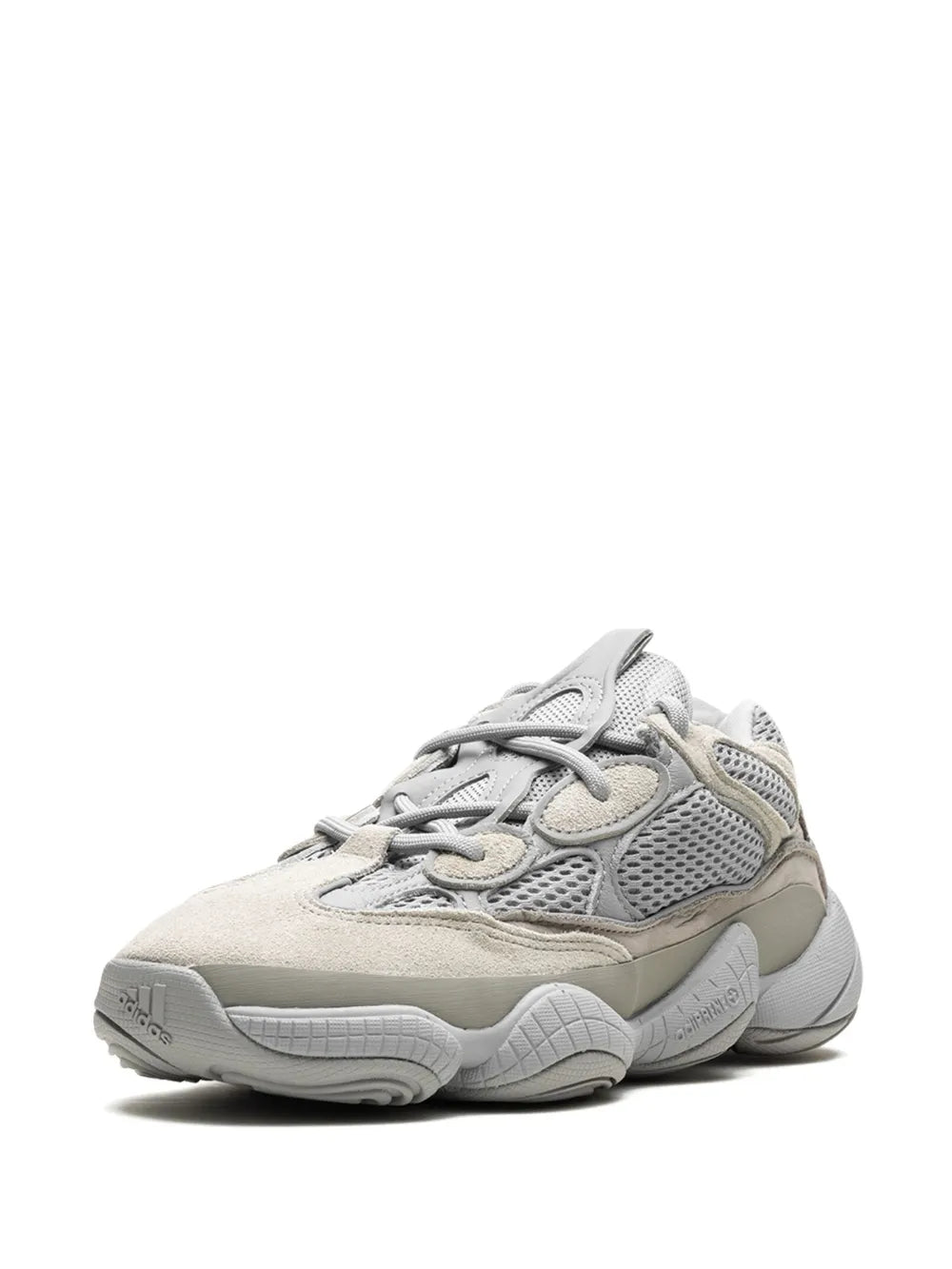 adidas Yeezy 500 Stone Salt Sneakers — Grey — Size US M 8 - US W 9.5 — Detail View