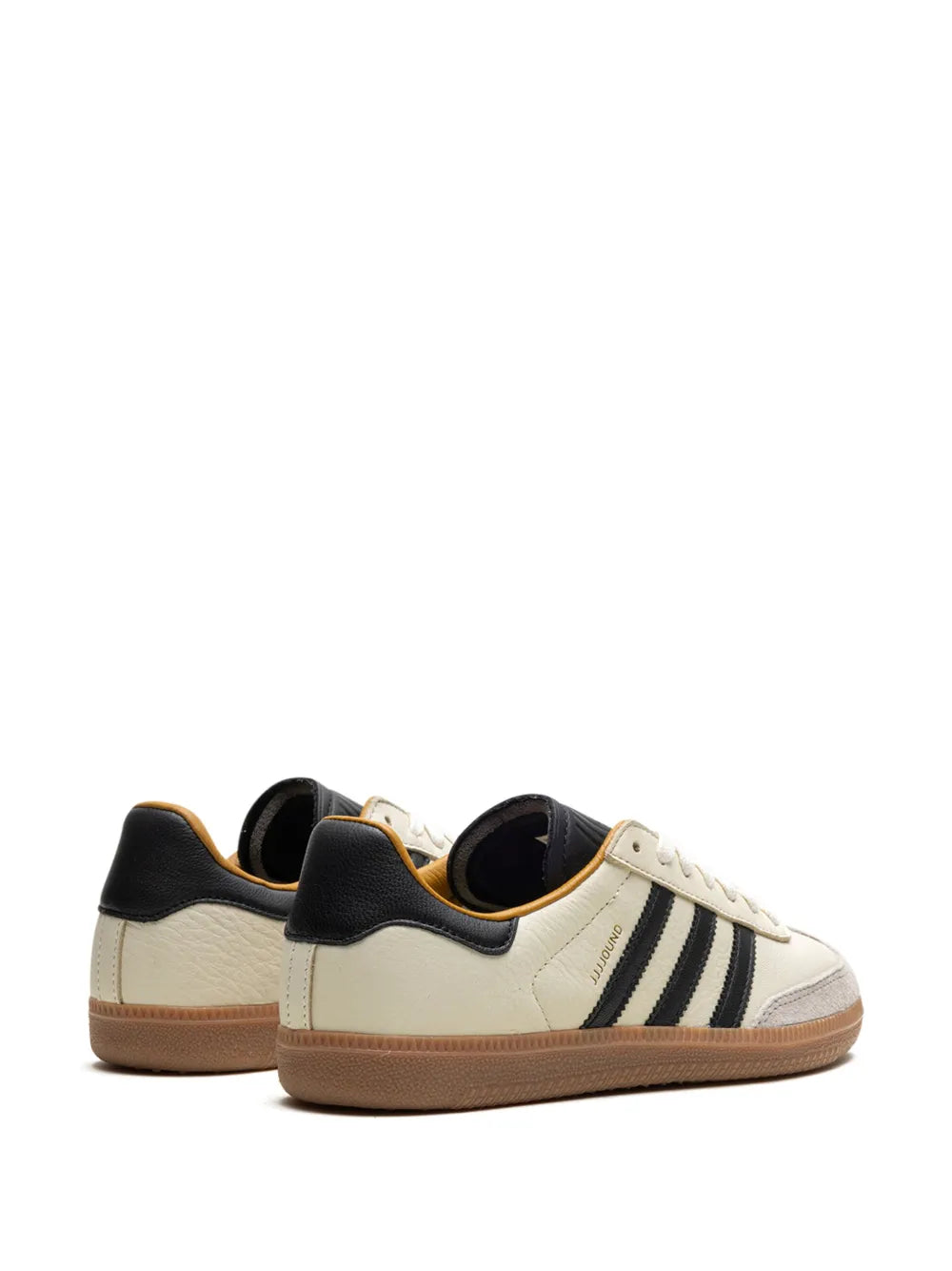 adidas X Jjjjound Samba Og Off White/Core Black Sneakers — Cream White/Black — Size US M 5 - US W 6.5 — Top View
