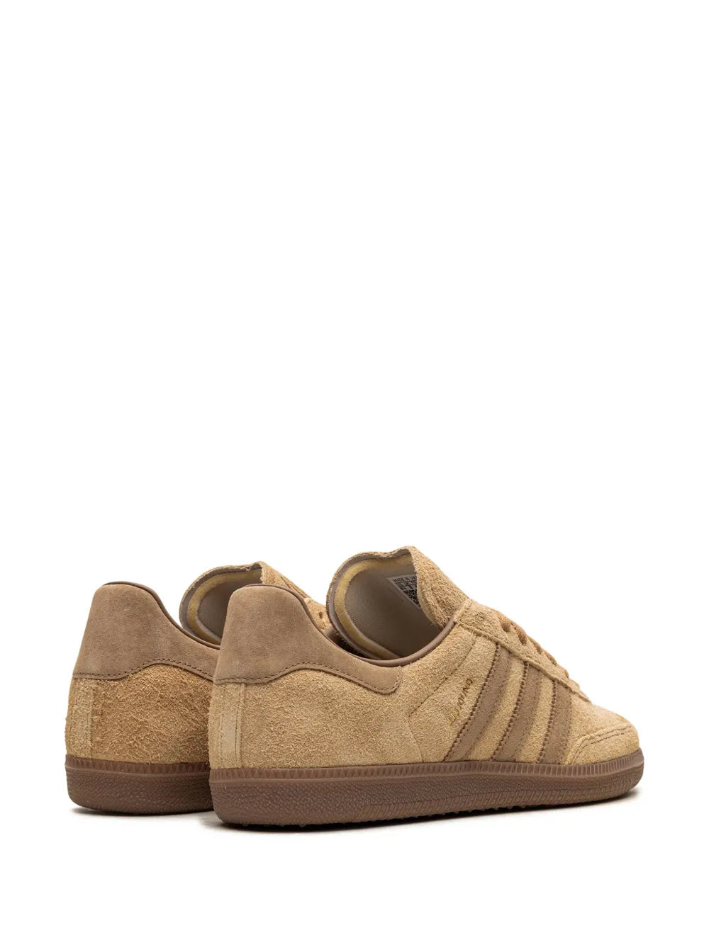 adidas X Jjjjound Samba Og Mesa Sneakers — Light Brown — Size US M 5 - US W 6.5 — Back View