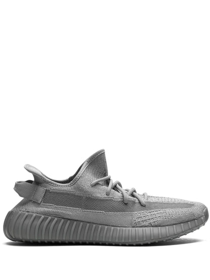 adidas Yeezy Boost 350 V2 Steel Grey Sneakers — Grey — Size US M 5.5 - US W 7 — Front View
