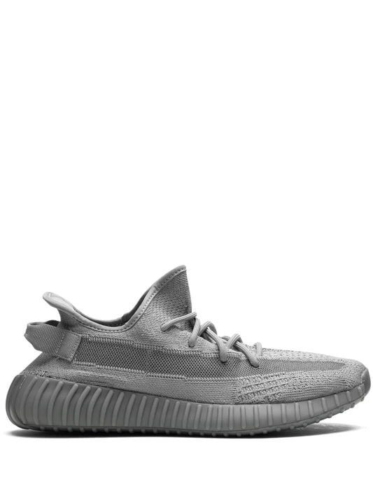 adidas Yeezy Boost 350 V2 Steel Grey Sneakers — Grey — Size US M 5.5 - US W 7 — Front View