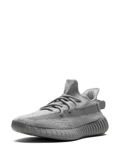 adidas Yeezy Boost 350 V2 Steel Grey Sneakers — Grey — Size US M 5.5 - US W 7 — Detail View