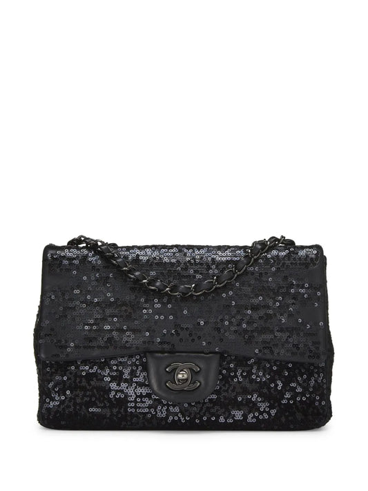 Chanel Pre Owned 2001 Jumbo Classic Flap Shoulder Bag — Same as shown — Size One Size — Front View