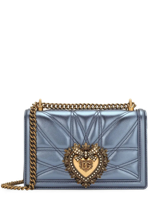 Dolce Gabbana Medium Devotion Shoulder Bag — Same as shown — Size One Size — Front View