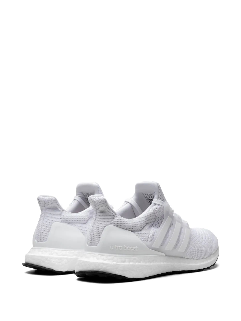 adidas Ultraboost Low-Top Sneakers — White — Size US M 5 - US W 6.5 — Back View