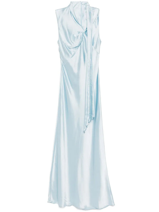Acler Jeffries Dress — Blue — Size XS — Front View