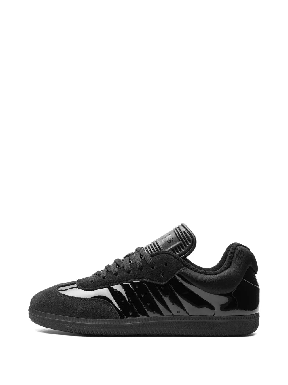 adidas X Dingyun Zhang Samba Leather Sneakers — Black — Size US M 4 - US W 5.5 — Detail View