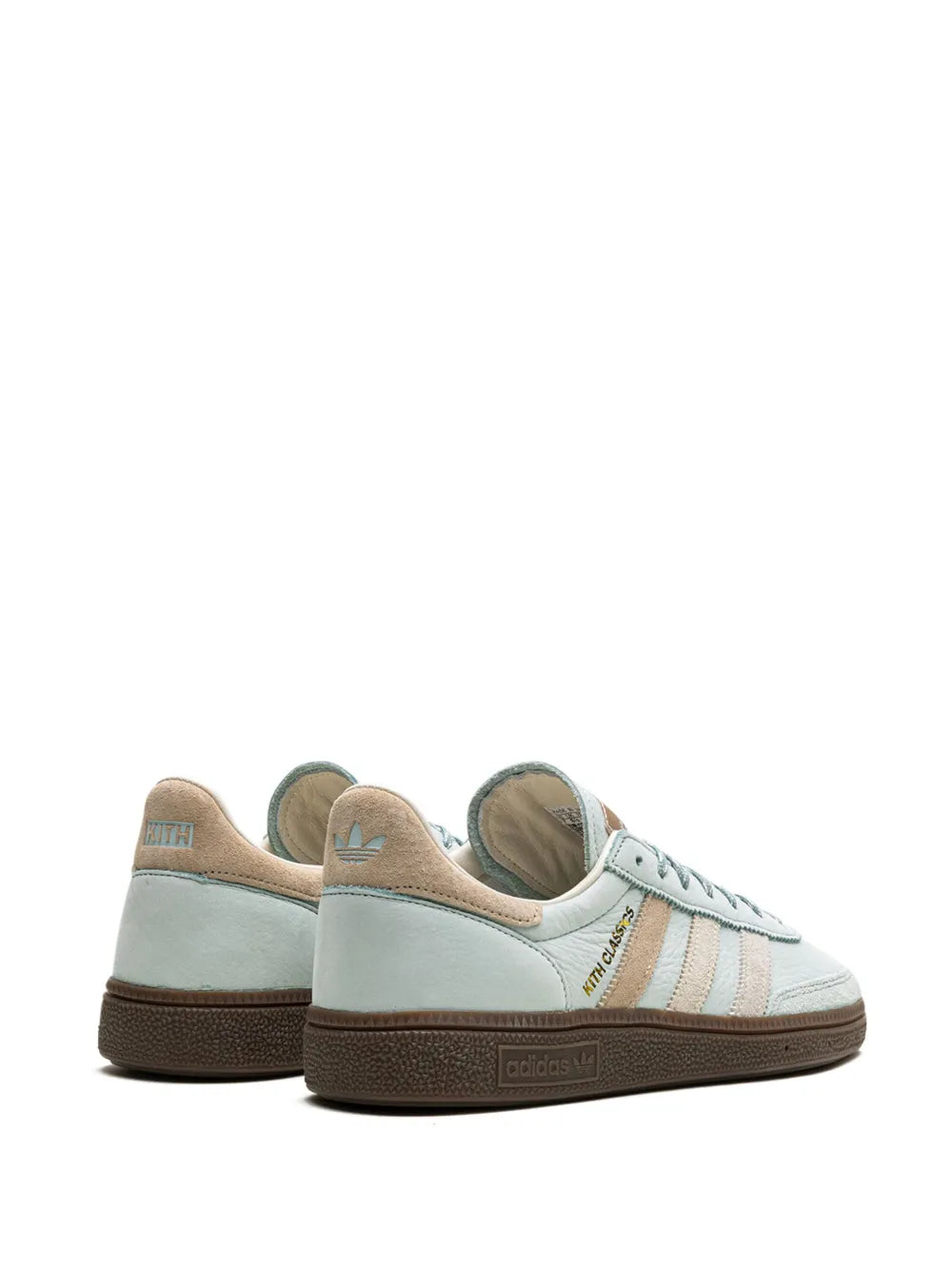 adidas X Kith Classics Handball Spezial Amazon Green Sneakers — Green — Size US M 6 - US W 7.5 — Back View