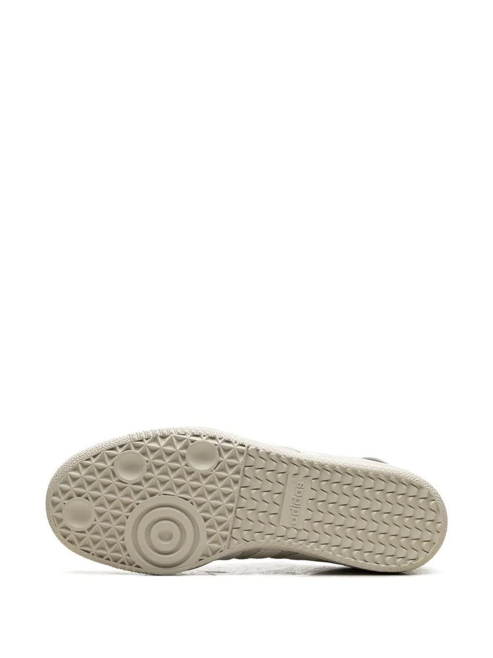 adidas X Pharrell Williams Samba Cloud White Sneakers — Cloud White — Size US M 10 - US W 11.5 — Top View