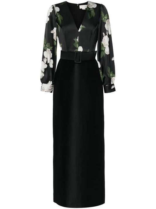 Sachin Babi Schylor Dress — Black — Size XS — Front View