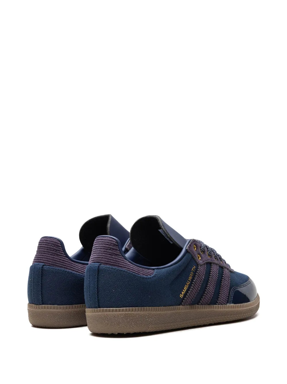 adidas X Alwayth Samba College Navy Sneakers — Navy Blue — Size US M 7 - US W 8.5 — Back View