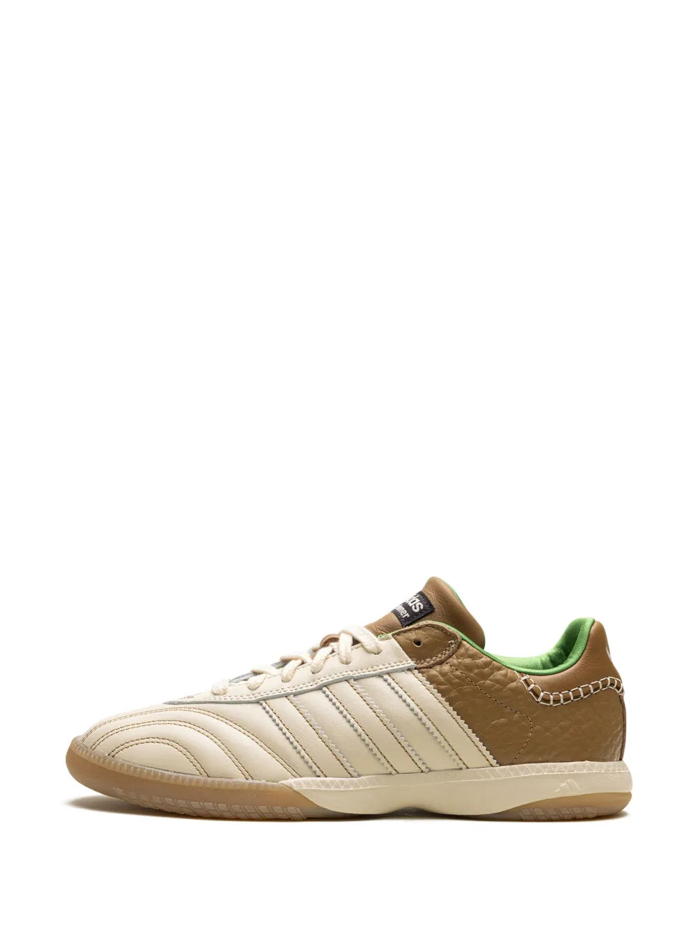 adidas X Wales Bonner Samba Millennium Elena Nappa Sneakers — Light Beige — Size US M 9 - US W 10.5 — Detail View