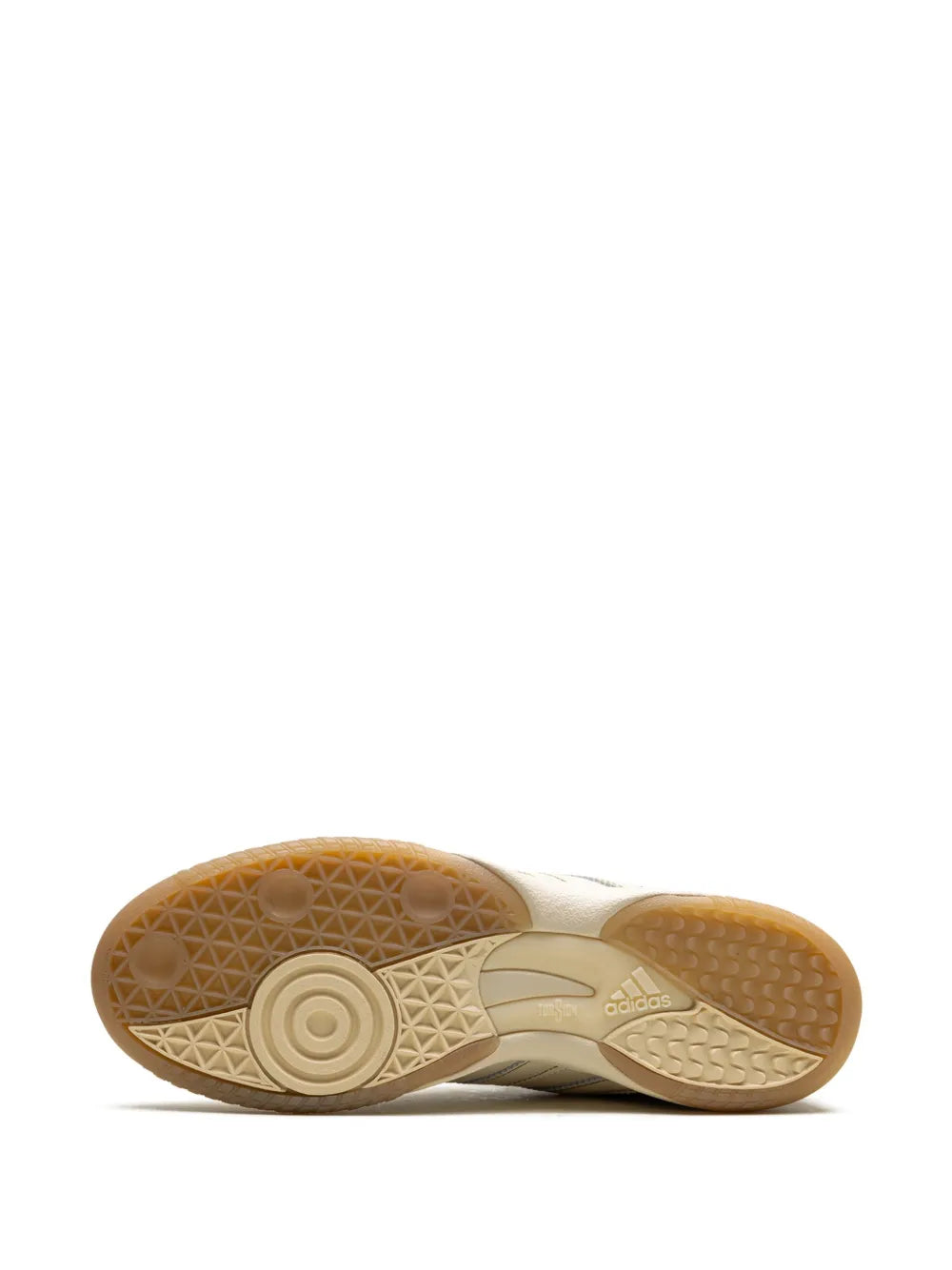adidas X Wales Bonner Samba Millennium Elena Nappa Sneakers — Light Beige — Size US M 9 - US W 10.5 — Top View