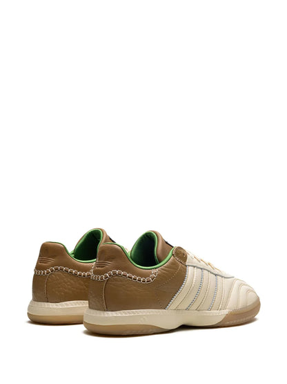 adidas X Wales Bonner Samba Millennium Elena Nappa Sneakers — Light Beige — Size US M 9 - US W 10.5 — Back View