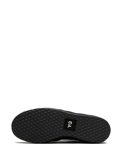 adidas X Yohji Yamamoto Gazelle Low-Top Sneakers — Black — Size US M 7 - US W 8.5 — Top View