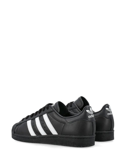 adidas Superstar 82 Sneakers — Black — Size US M 4 - US W 5.5 — Back View