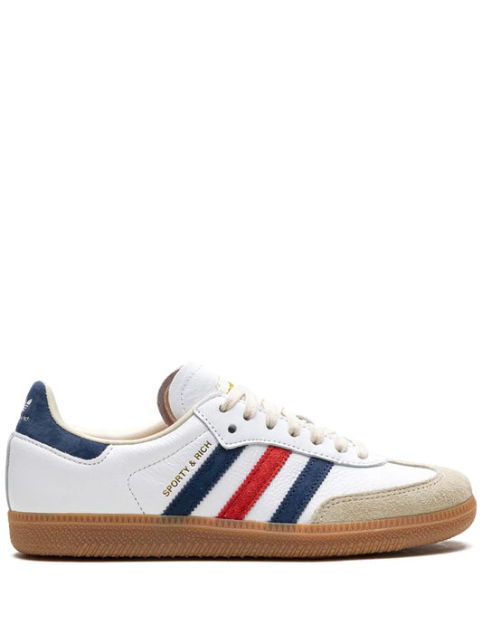adidas X Sporty & Rich Samba Og Usa Sneakers — White — Size US M 9 - US W 10.5 — Front View