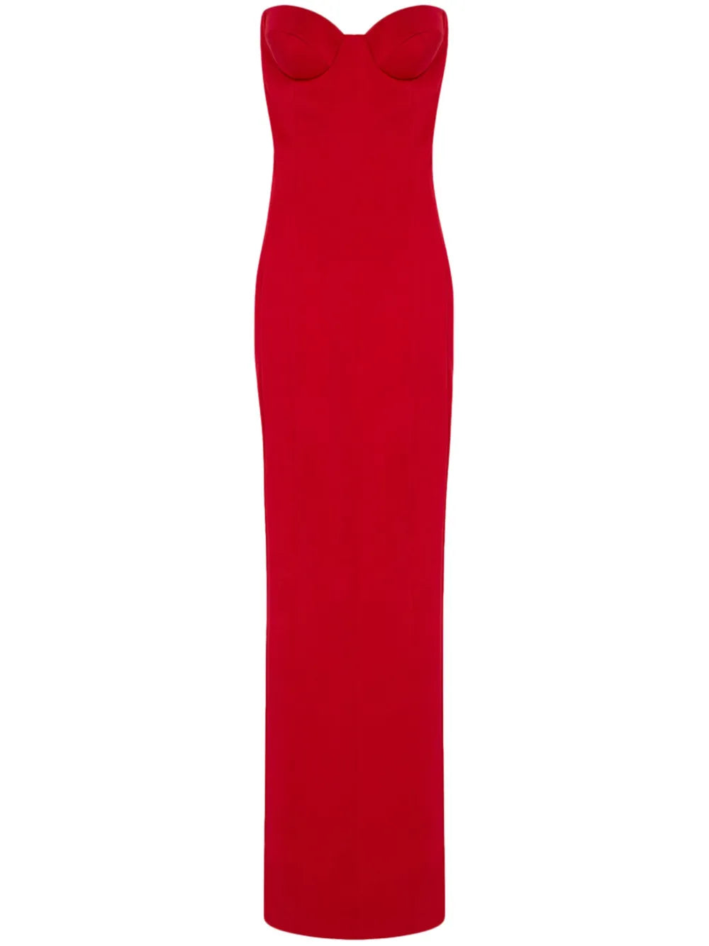 The New Arrivals Ilkyaz Ozel Rochelle Dress — Red — Size XS — Front View