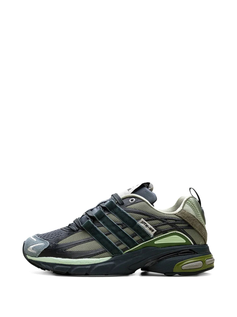 adidas X Song For The Mute Adistar Cushion Shamrock Green Sneakers — Shamrock Green — Size US M 8 - US W 9.5 — Detail View