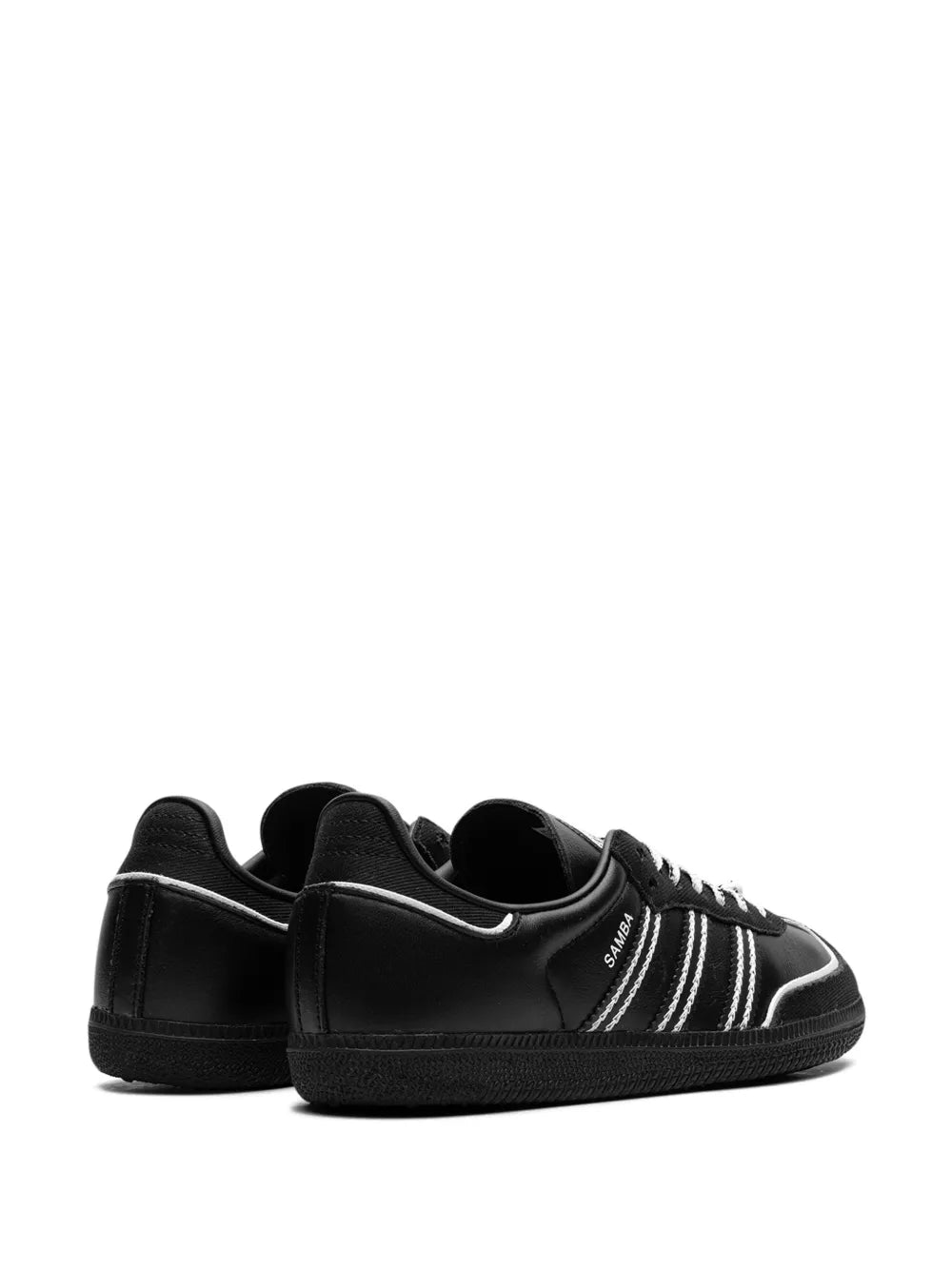 adidas Toc Samba Og Black/White/Silver Sneakers — Black — Size US M 11.5 - US W 13 — Back View