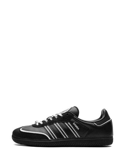adidas Toc Samba Og Black/White/Silver Sneakers — Black — Size US M 11.5 - US W 13 — Detail View