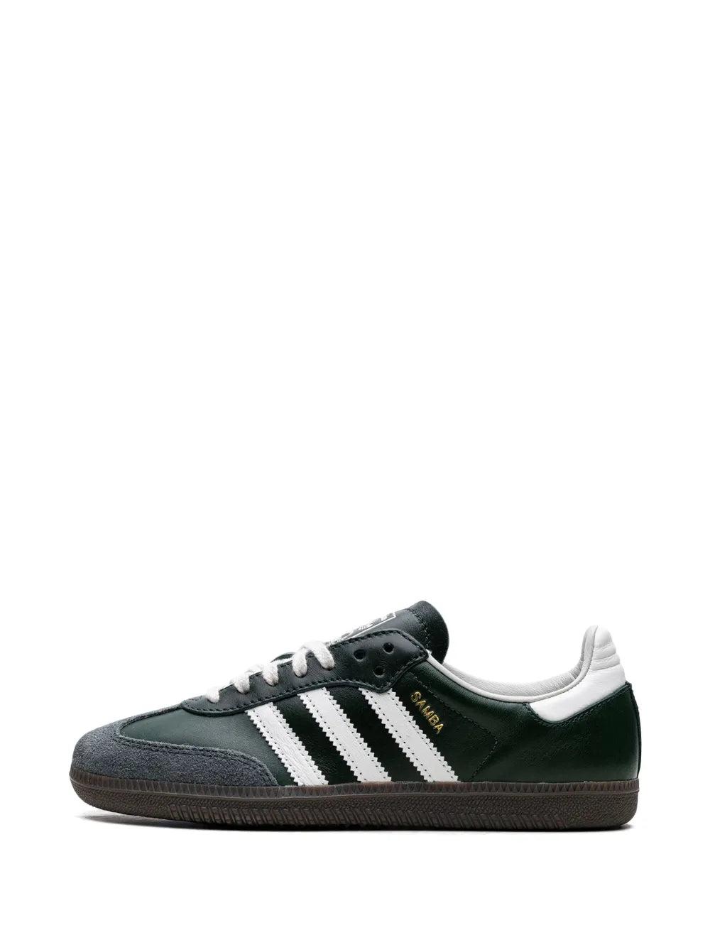 adidas X Sneakersnstuff  Samba Og 25 Years On S?ermalm Sneakers — Dark Green/White — Size US M 8 - US W 9.5 — Detail View