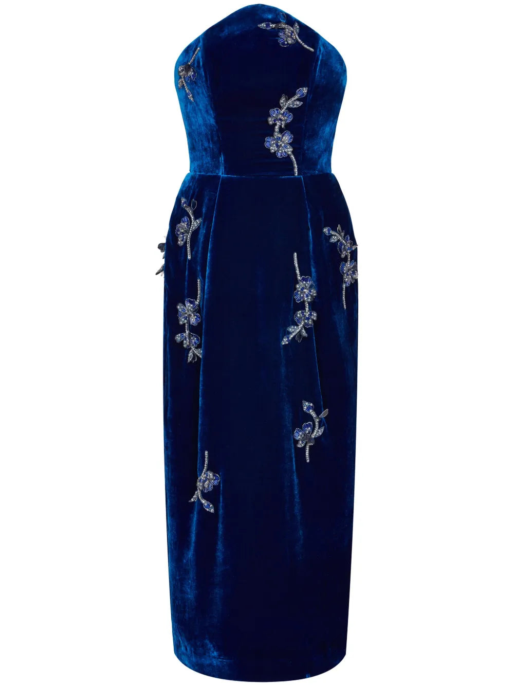Sabina Bilenko Lisa Dress — Blue — Size XS — Front View