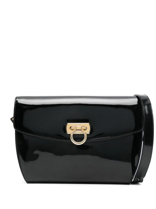 Ferragamo Pre Owned 1990S Gancini Shoulder Bag — Same as shown — Size One Size — Front View