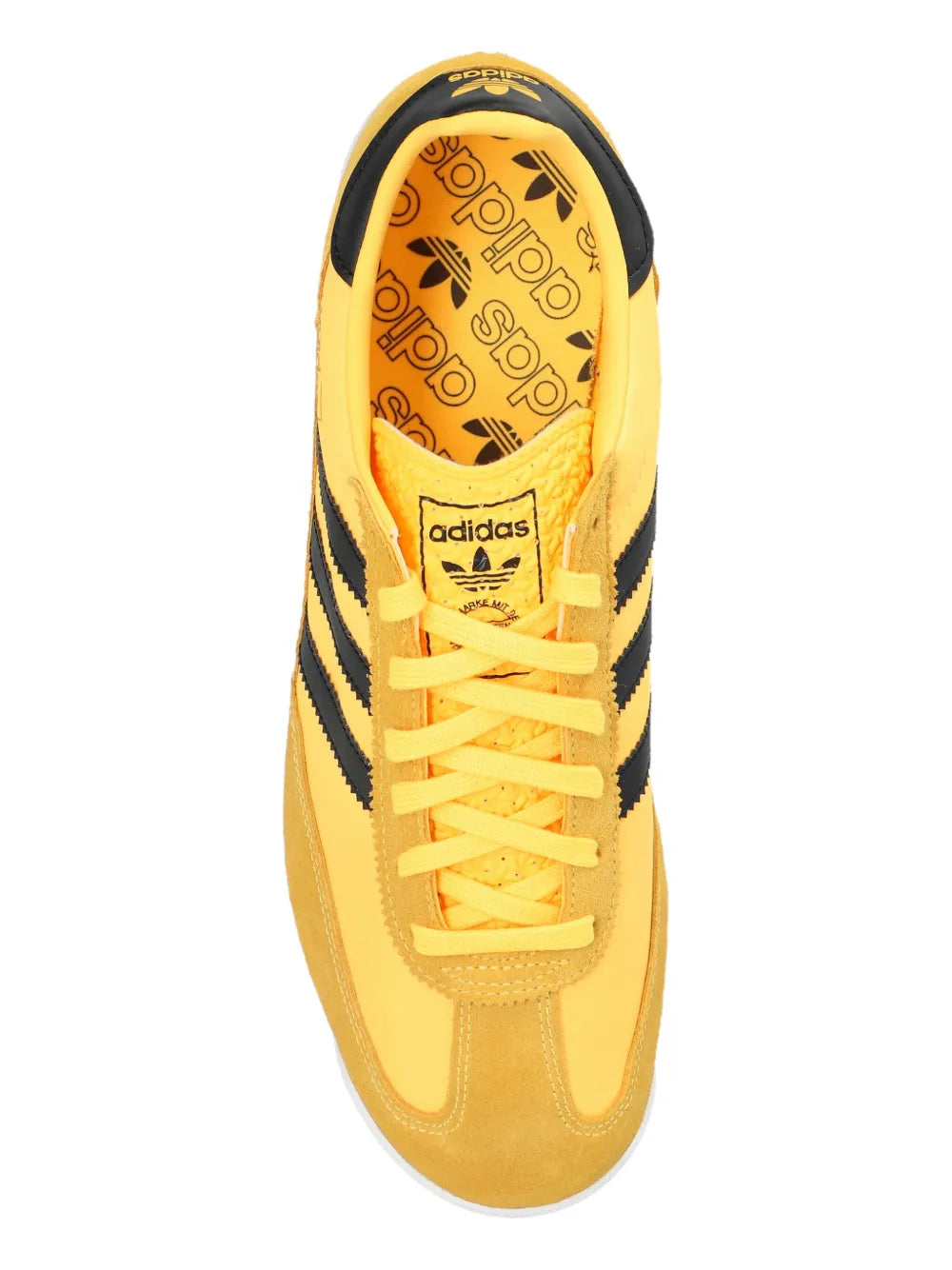 adidas Sl72 Sneakers — Banana Yellow/Black — Size US M 9 - US W 10.5 — Lifestyle View