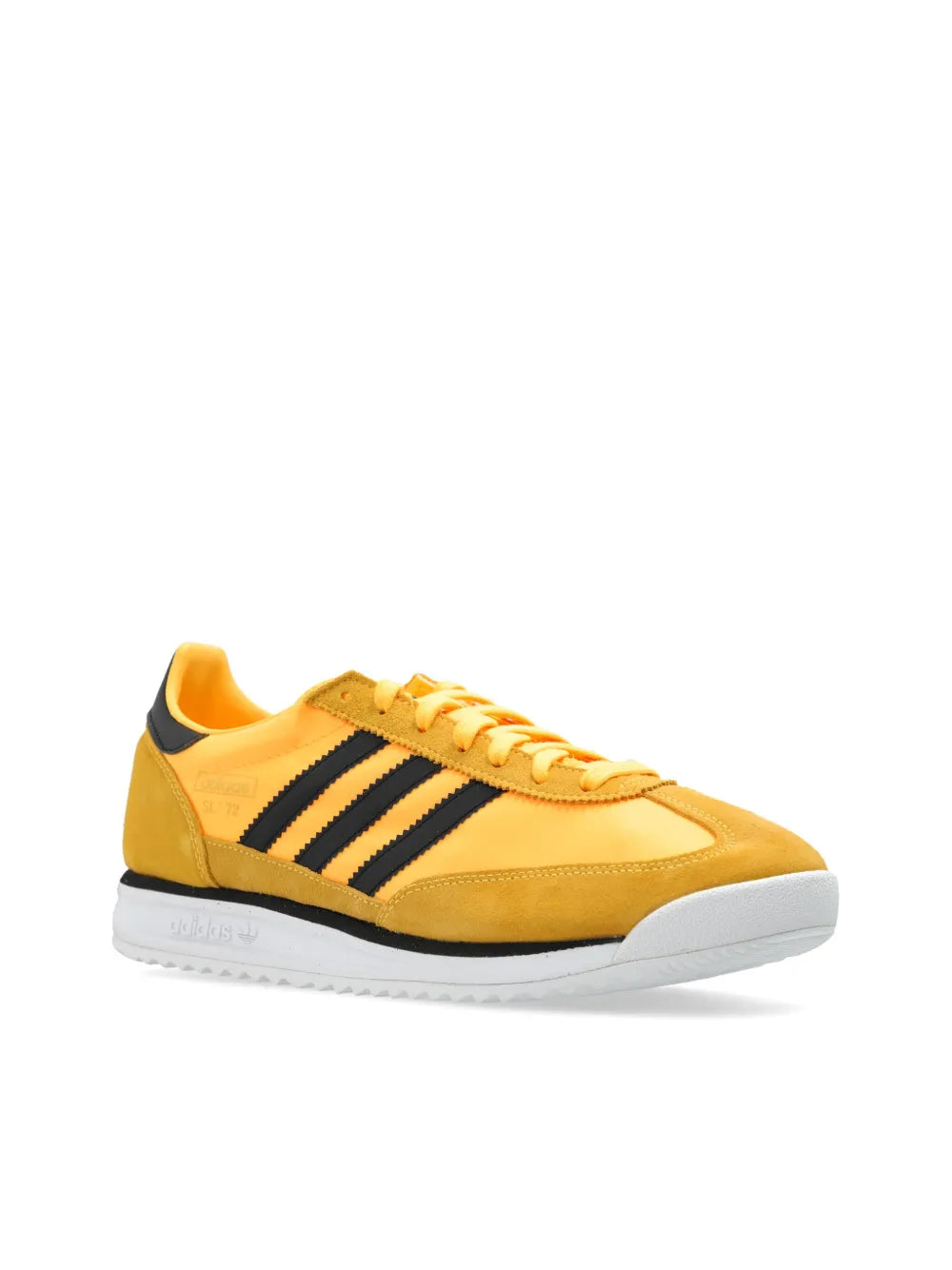 adidas Sl72 Sneakers — Banana Yellow/Black — Size US M 9 - US W 10.5 — Top View