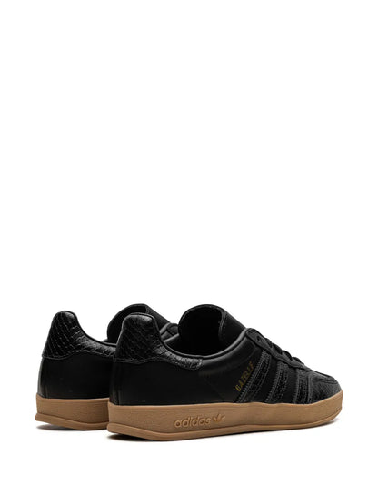 adidas X Gazelle Indoor Core Black/Snakeskin Sneakers — Black — Size US M 4 - US W 5.5 — Back View